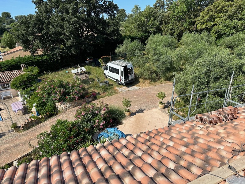 Réfection toiture avec pose écran de sous-toiture à Saint-Raphaël 83700 en PACA