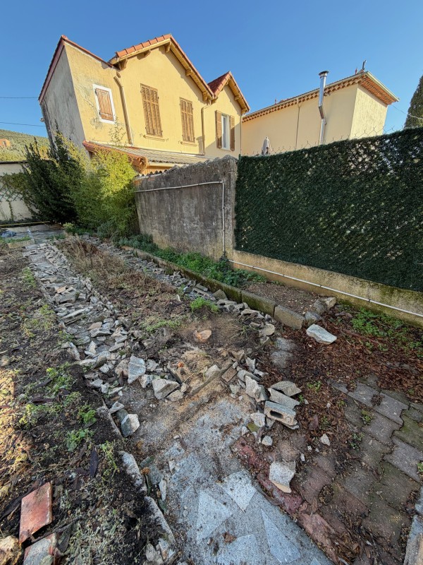  rénovation paysager d’une partie de jardin chez un particulier à Draguignan dans le Var